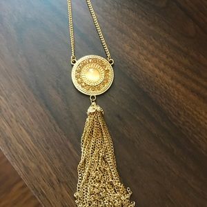 Gold Medallion Necklace